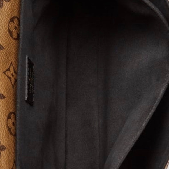 LOUIS VUITTON Monogram Reverse Canvas Pochette Metis Handbag Bag - Picture 8 of 11